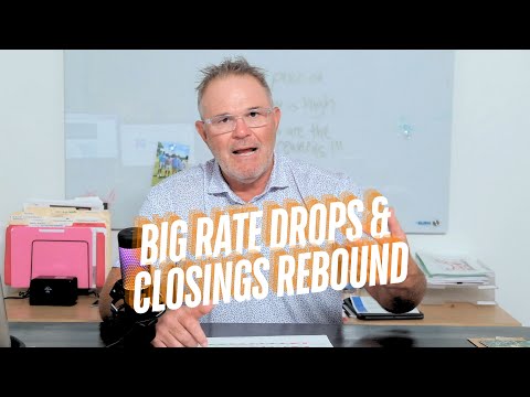 Big Rate Drops & Closings Rebound 📊