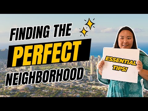 Finding the right neighborhood