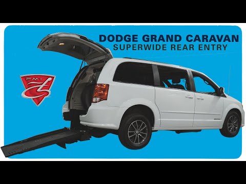 Dodge Grand Caravan | Wheelchair Van - Automatic Rear Entry | Power Transfer Seat