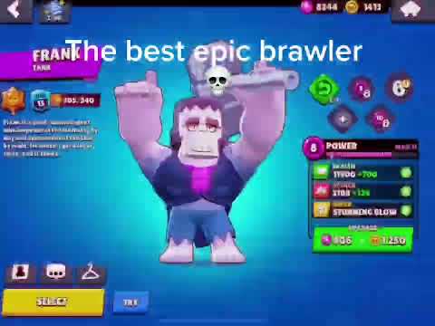 The best epic brawlers #brawlstars