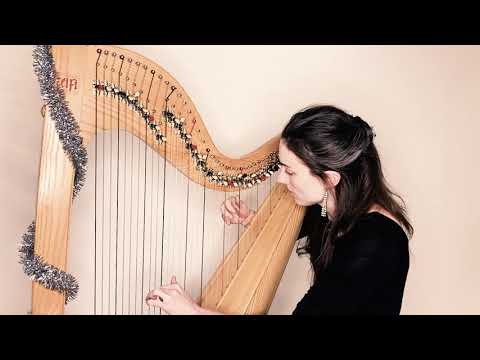 Carol of the Bells ('Shchedryk') Easy Christmas Celtic harp solo - sheet music available!