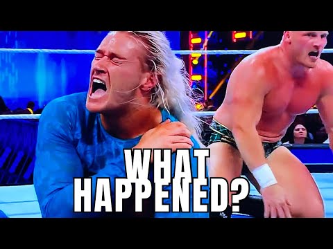 How did Elton Prince Suffer a Separated Shoulder Injury on WWE SMACKDOWN?