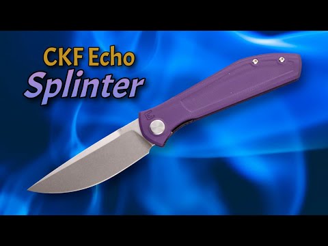 Echo Knives Splinter: New Budget Brand from Custom Knife Factory!