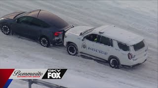 Bommarito Automotive Group SkyFOX captures chaotic morning commute