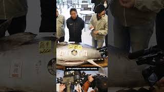 Massive bluefin tuna auctioned for $1.3M