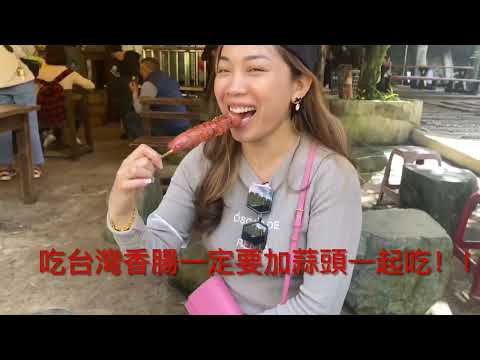 台灣旅行之台北十分瀑布美食遊