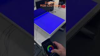 ZOHNSON RGB LED Panel Light Colorful Changing LED Light #rgbledlight #ledpanel #ledlights