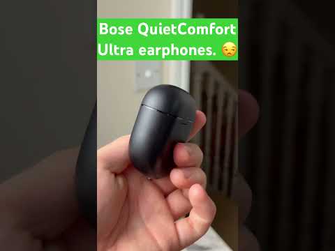 The Bose Quiet Comfort Ultra earphones are kinda meh #shorts #tech #audio