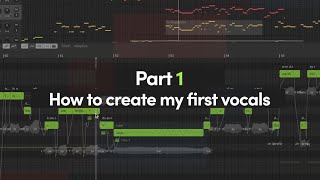 Synthesizer V Studio English Tutorial, Pt. 1 - Creating Your First Vocals