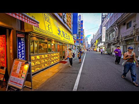 Japan: Tokyo Ueno, Naka-Okachimachi Summer Walk • 4K HDR