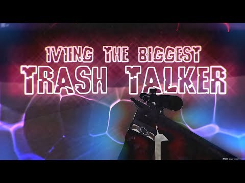 1v1ing The Biggest Trash Talker In PF! (HE RAGE QUIT!)