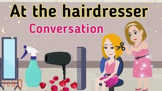 At the hairdresser English conversation | Learn English | Sunshine English