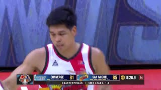 San Miguel bench hits 10-2 run vs. Converge 😤 | PBA Season 49 Governors' Cup