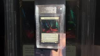 Blacktek whispers graded 9 rf for my assassin deck #fabtcg #tcg #fleshandbloodtcg