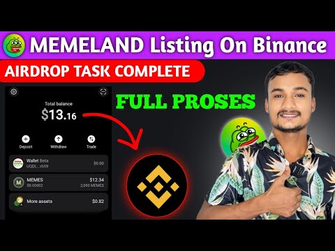 Memeland Airdrop | Memeland listing on Binance | Memeland Airdrop New criteria  Complete ✅💯