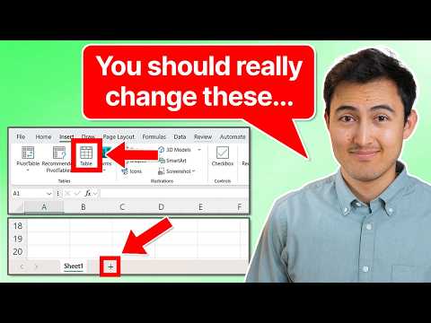 Change These 10 Settings Before You Use Excel Again