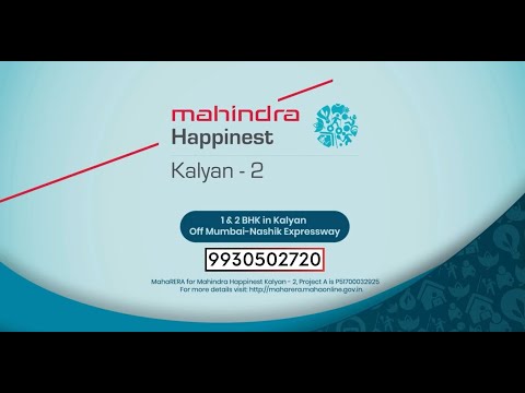 Happinest Kalyan - 2 Walkthrough Video | Mahindra Lifespaces | 9930502720