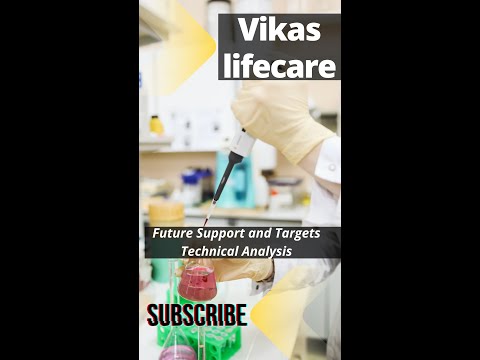 Vikas Lifecare Technical Analysis and support & Tragets #Vikaslife #shorts #syeds #Syeds-stockmarket