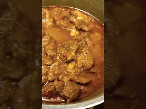 Mutton qorma ,chapal kabab, vegetable rice dinner with family and friends