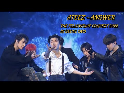 [DVD] ATEEZ - 'ANSWER' in SEOUL 2022 | THE FELLOWSHIP: BEGINNING OF THE END CONCERT