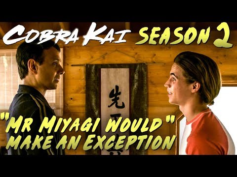 Cobra Kai Season 2 Sneak Peek 2 Response + Breakdown "An OG from The Karate Kid"