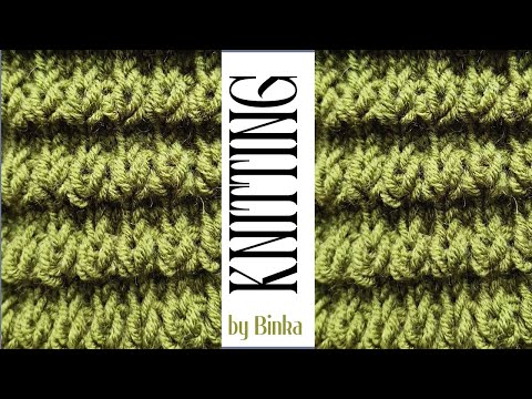 [Bulgarian] How to Knit a Simple Waffle Stitch. Много лесна Вафлена петка за жилетки и пуловери.