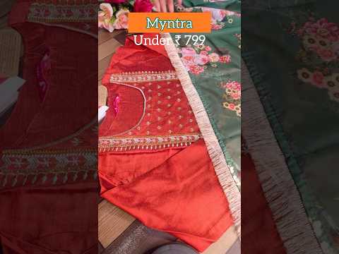 Myntra kurta set #shorts #youtubeshortsvideo #myntrahaul #myntrakurtaset #kurtaset