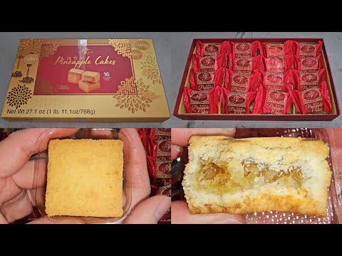 Costco Item Review Isabelle Taiwan Taiwanese Pineapple Cake Cakes Taste Test