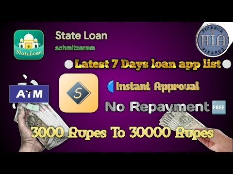 Latest 7 Days Loan App List🔥Instant Approval Loan App🔥without Repayment Loan🔥Online Loan Application