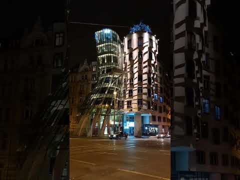 THE DANCING HOUSE IN PRAGUE