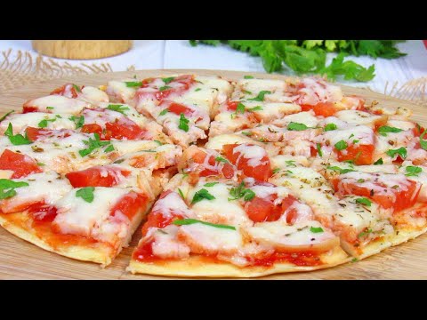 Pizza in a pan in 10 minutes! Recipe, for those who are looking for what to cook for breakfast