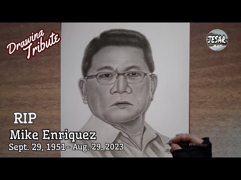 Drawing Mike Enriquez | Drawing Tribute | jesar art