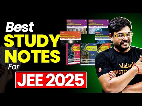 Vedantu QR CARDS for JEE 2025 Preparation😍 | Best Study Notes 📝 | Harsh Sir