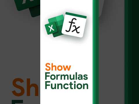 How to Show Formulas in Excel a Document [Quick Tutorial]