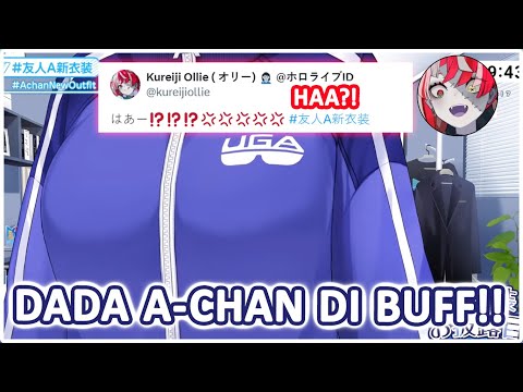 OLLIE Langsung Kaget Melihat Dada A-Chan Yang Dibuff | (Hololive Clips)