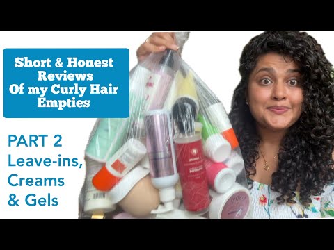 Curly Hair Empties Review (Stylers) | Indian Curly Hair Products