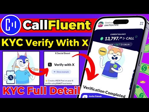 Callfluent Kyc ✅ | Callfluent Verify With X | Call fluent Kyc Verification With X