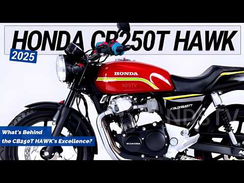 RETURN OF THE LEGEND: 2025 Honda CB250T Hawk - What's Behind the CB250T HAWK's Excellence?