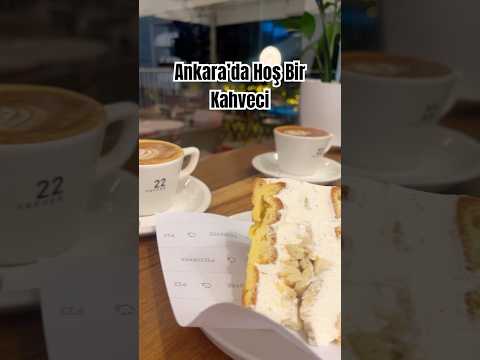 Ankara’da Hoş Bir Kahveci: Coffee P22 Hoşdere #ankara #kahve