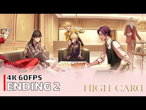 High Card - Ending 2 【Hakuchuumu】 4K 60FPS Creditless | CC