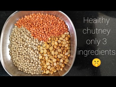 Healthy Chutney only 3 ingredients #chutney #chutneyrecipes #easychutneyrecipes #noonionrecipe