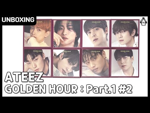 ATEEZ 'GOLDEN HOUR : Part.1' Digipak Version #Unboxing (31/05/2024)