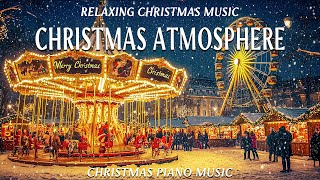 Dreamy Christmas Night🎄calming Snowfall, relaxing Music & Magical Holiday Atmosphere