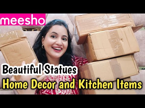 Meesho Home Decor and Kitchen Items Haul / Home decor Items / Ceramic Bowl and Cup Sets / Neema