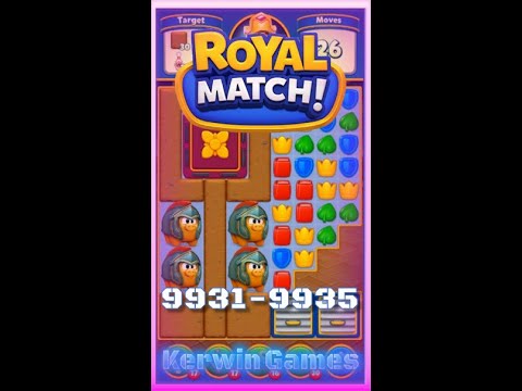 Royal Match Level 9931 9932 9933 9934 9935 - No Boosters Gameplay