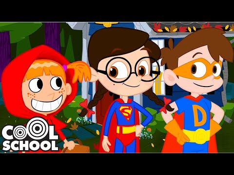 Little Red Riding Hood and The Stupendous Drew Pendous 🍄 Cool School Cartoons for Kids