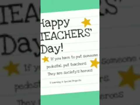 Happy Teachers day 💐💐💐