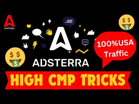 Adsterra High CPM Hacks🤑Boost Your Online Earnings🤑Adsterra USA Traffic