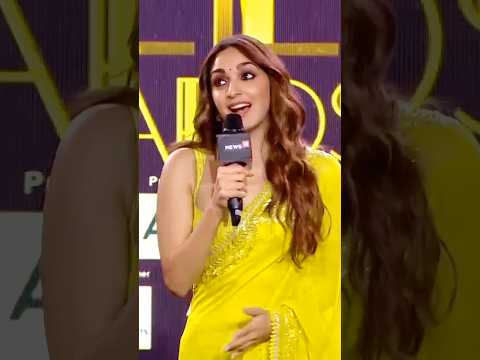 Kiara Advani Wins Star Of The Year Award  Reel Awards I Sid Surprises Her With Hug 🤗 #kairaadvani