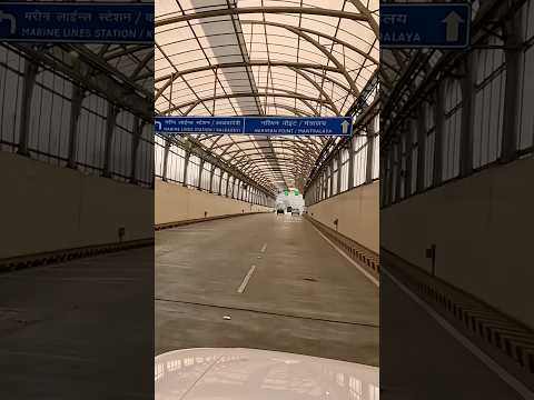 Mumbai Coastal Road Twin Tunnel #undersea #tunnel #coastalroad #travel #travelvideo #status